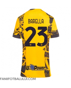 Inter Milan Nicolo Barella #23 Tricou Fotbal Replică 2024-25 Femei Treilea